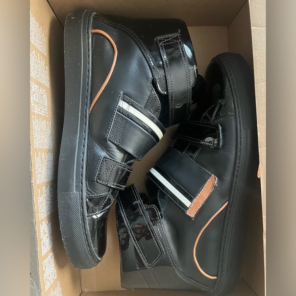 Bally Men’s size 10.5 Herick Leather High Top Sneakers - Picture 7 of 8